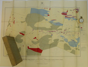 Todd, EW, 1928. Coloured Geological Maps and Sections to accompany Report on Kirkland Lake Gold Area. Dept. of Mines, Ontario