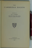 Darby, H.C. (ed) (1938). The Cambridge Region. Cambridge University Press. 234pp. HB,