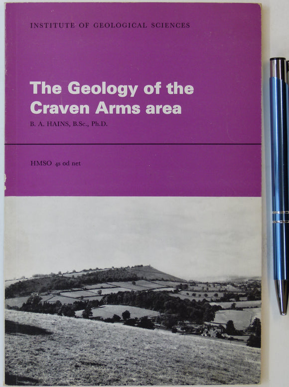 Hains, B.A. (1969). The Geology of the Craven Arms area: Explanation of 1:25,000 Geological Sheet SO48.