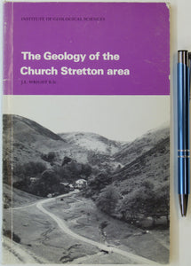 Wright, J.F. (1968). The Geology of the Church Stretton area: Explanation of 1:25,000 Geological Sheet SO59. London: HMSO