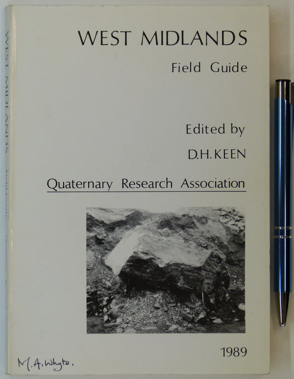 Keen, D.H. (ed.) (1989). West Midlands Field Guide. Cambridge: Quaternary Research Association. 145pp. First edition.