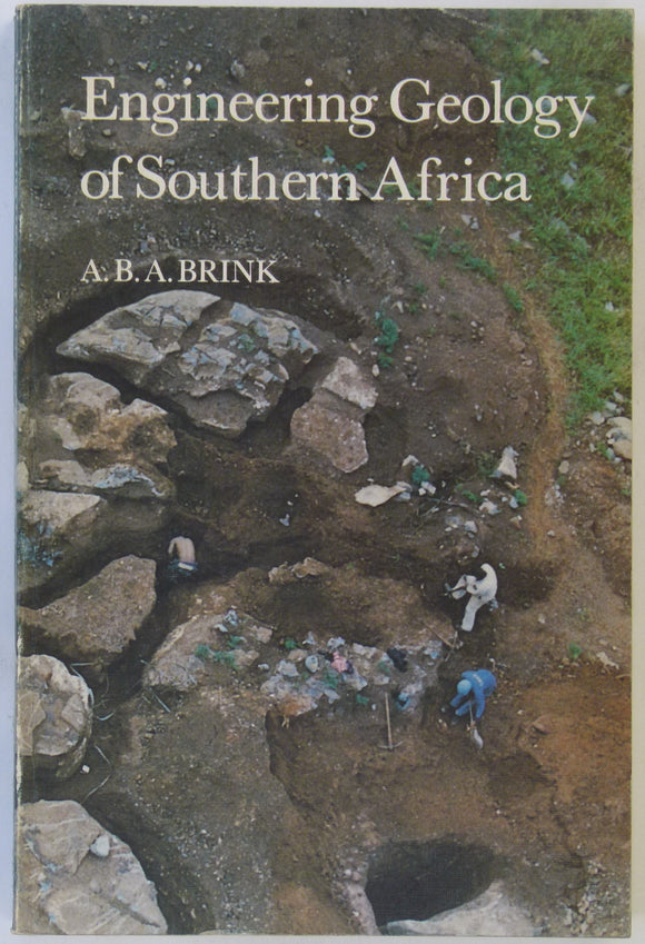 Brink, ABA. (1979). Engineering Geology of Southern Africa; The first 2,000 million years of geological time. Pretoria: Buildings Publications, 1st edition. vol 1 (of 3),