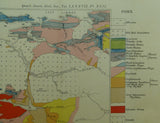 Green, John FN., (1931), ‘Geological Map of part of the Southwest Highlands’. Fold-out colour printed geological map,