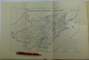 Johnson, MRW., (1960), ‘Geological Map of the Geology Lochcarron -  Wester Ross’, B/w printed map, 1:31,680