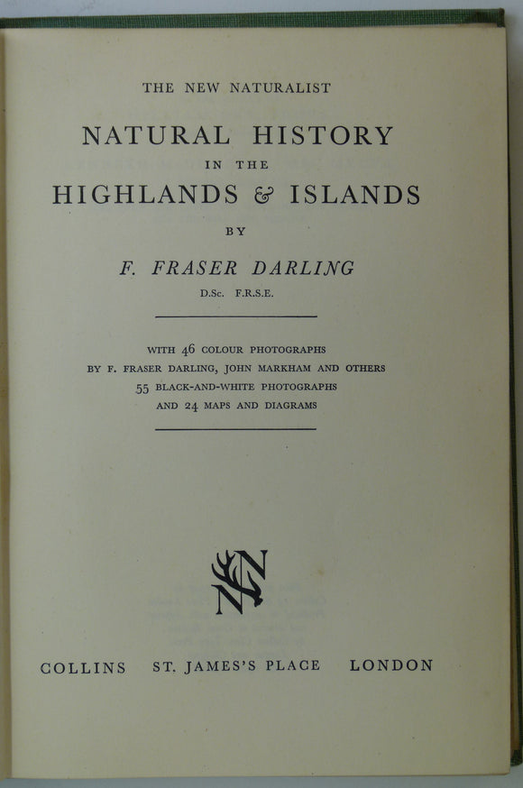 Darling, f. Fraser (1947). Natural History in the Highlands and Islands. Collins: London.