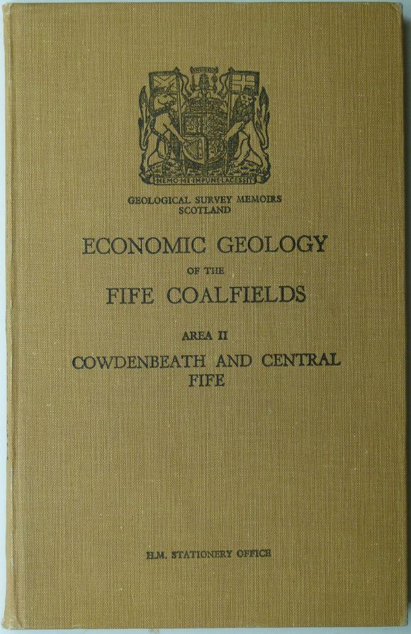 Memoir sheet  40 & part 32. (1934). Allen, JK and Knox, J. Economic Geology of the Fife Coalfields; Area 2 Cowdenbeath and Central Fife