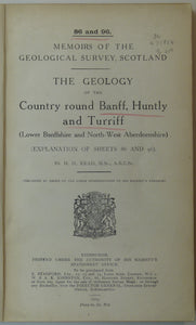 Memoir sheet  86 and 96. (1923). Read, HH. The Geology of the Country round Banff, Huntly and Turriff. Geological Survey of Scotland