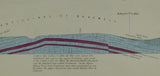 Horizontal Section No.   18 (n.d. c1845) Sections across the Mining Districts of Derbyshire from Axe Edge to Bolsover. Geological Survey of GB. 1st edition.