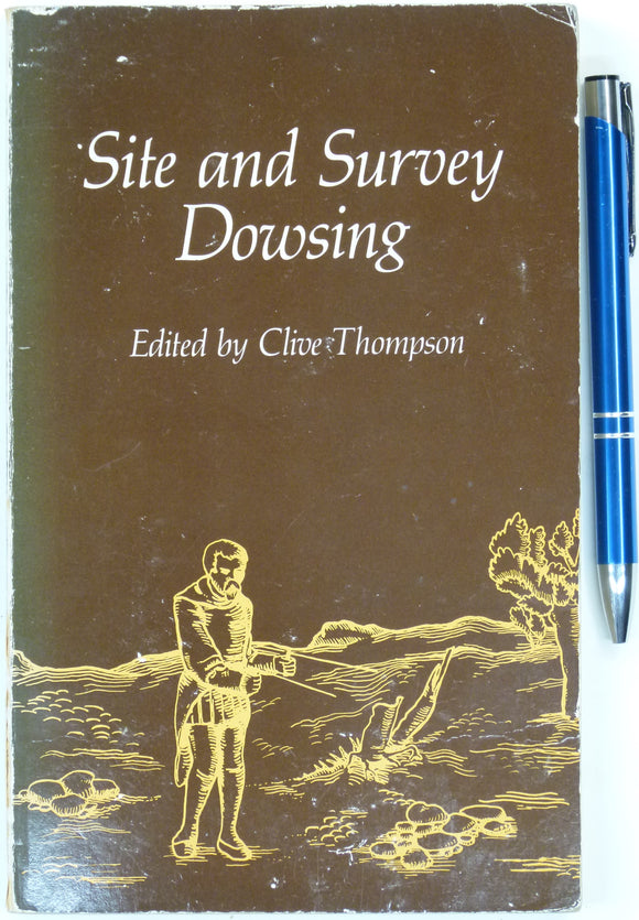 Thompson, Clive (ed) (1980). Site and Survey Dowsing; an Anthology from the Journal of the British Society of Dowsers. Wellingborough: Turnstone Press, 118pp. Paperback