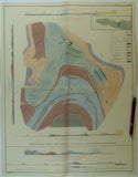 Weaver, Thomas (1824). ‘Geological Map and Sections of the Environs of Tortworth, Glocester (sic)’, from the Transactions of the Geological Society,