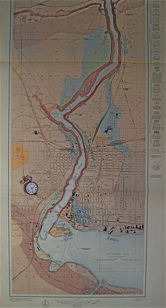 Geologic Atlas of the US: Niagara Folio, New York, 1913