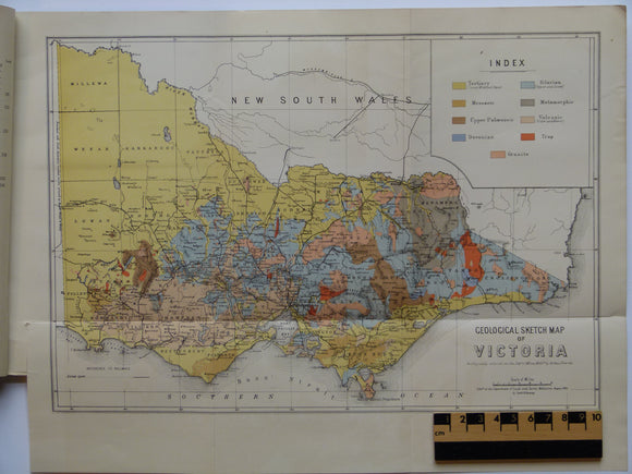 Geological Sketch Map of Victoria, 1895