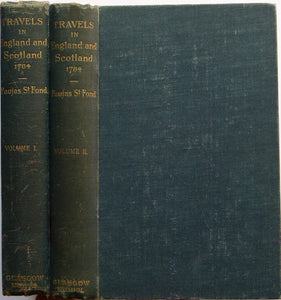 Faujas St.-Fond, B. (1907). A Journey through England and Scotland to the Hebrides in 1794, 1907