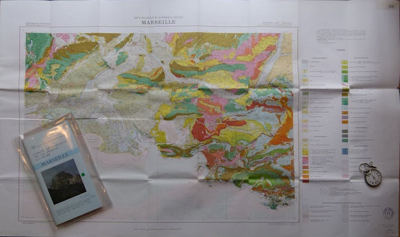 Carte Geologique de la France, 1979