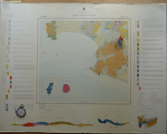 Piombino, sheet 127, Carta Geologicad’Italia, 1968