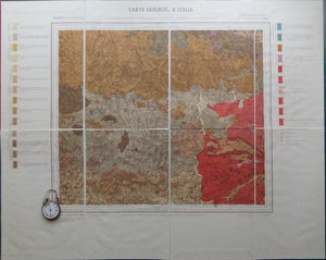 Bronte, sheet 261, Carta Geologicad’Italia (Isola di Sicilia)