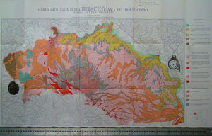 Mount Cimino - Carta Geologica della Regione Vulcanica del Monte Cimino (Lazio Settentrionale),1971