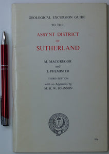 MacGregor, M. and Phemister, J. (1972). Geological Excursion Guide to the Assynt District of Sutherland. Edinburgh Geological Society, 3rd ed