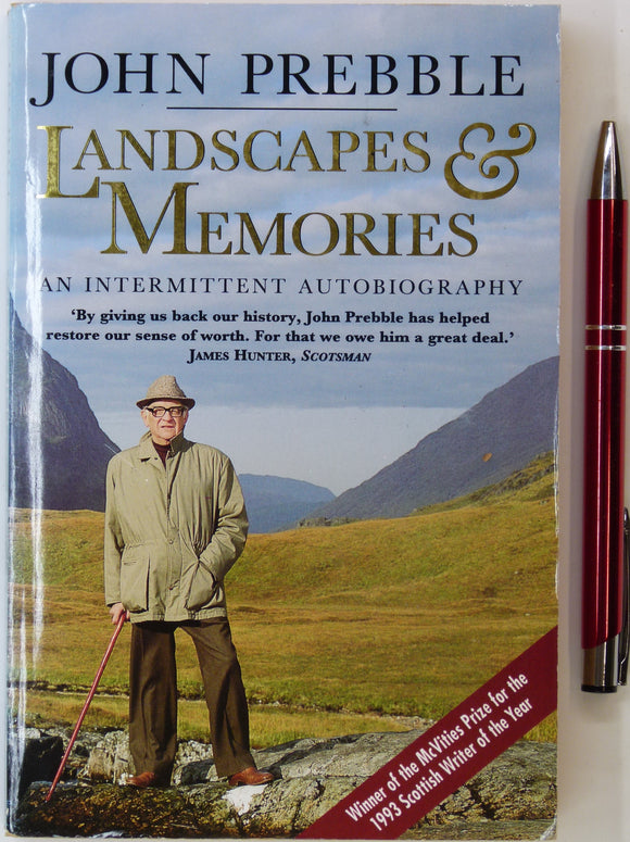 Prebble, John (1994). Landscapes and Memories. London: Harper Collins. 300pp. Paperback first edition