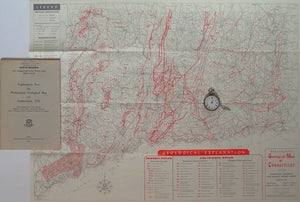 Preliminary Geological Map of Connecticut, 1956